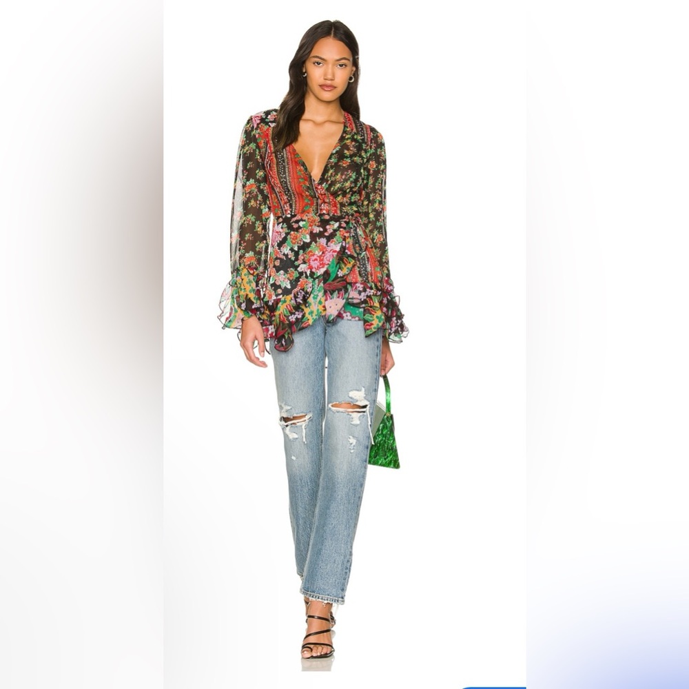 Free People wrap top
